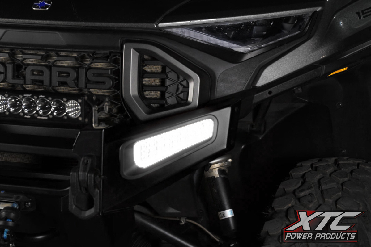 Polaris Ranger XD 1500 Bumper Light with Sequential Amber Turn Signal - Image 2