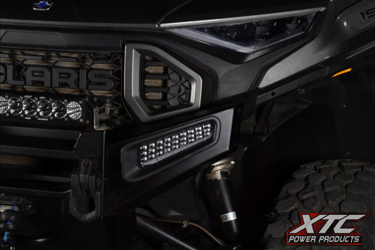 Polaris Ranger XD 1500 Bumper Light with Sequential Amber Turn Signal - Image 3